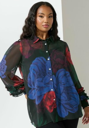 Hemdbluse - black