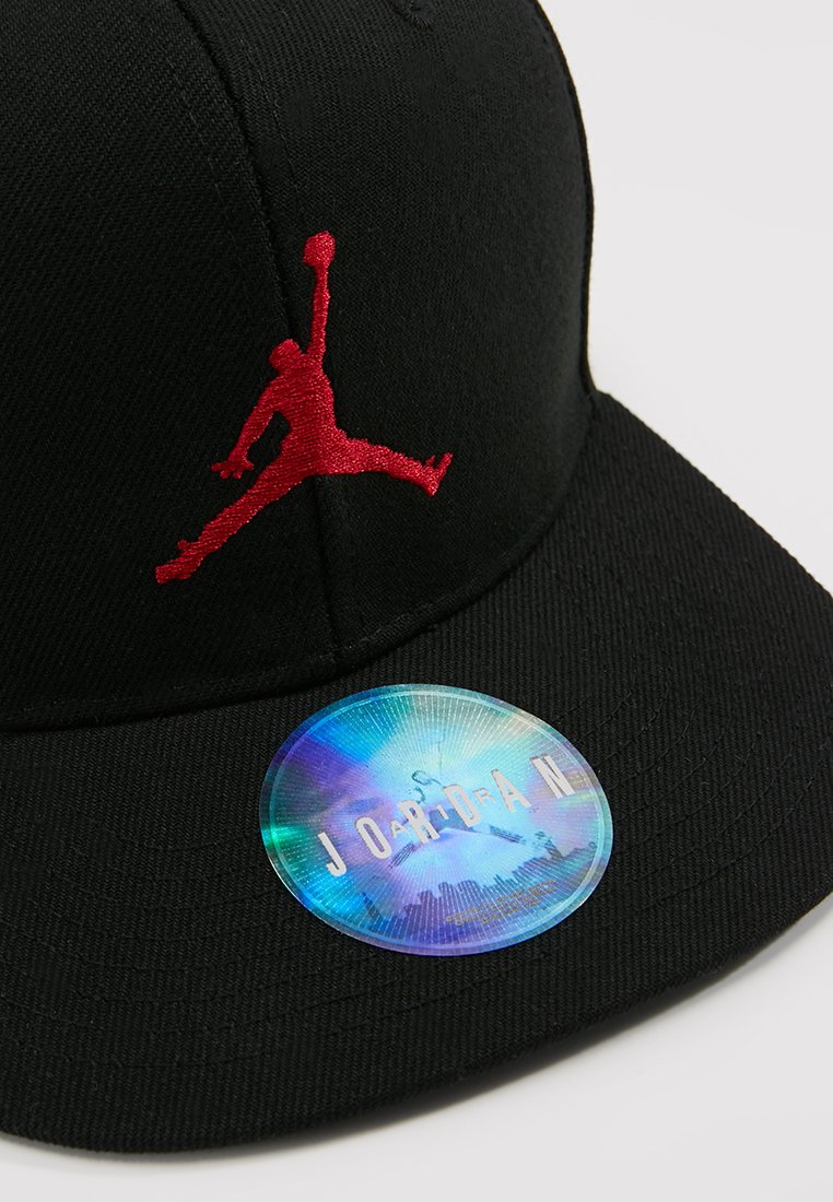jordan cap black red