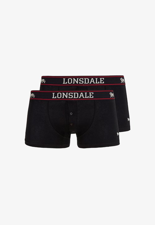 Lonsdale 2 PACK - Bokserbriefs - black