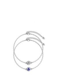 MYC Paris 2 PACK - Bracciale - couleur argentée cristal violet