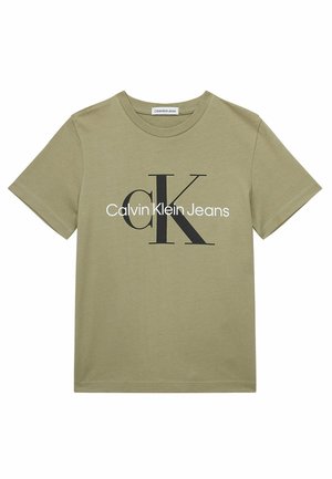 T-Shirt print - khaki