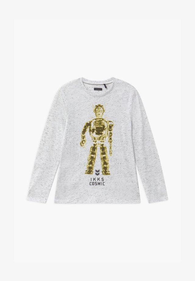 FLUORESCENT ROBOT - Long sleeved top - blanc cassé