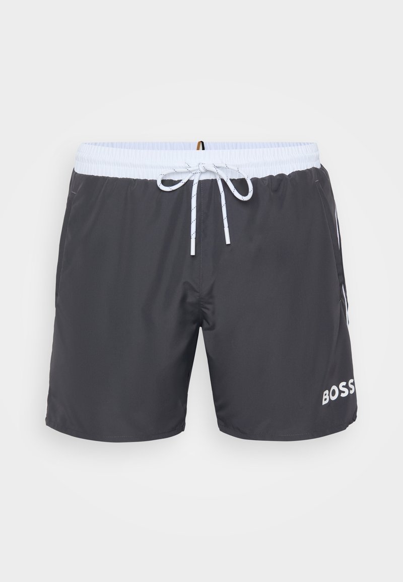 Short De Bain BOSS Starfish Gris - Séchage Rapide - Taille M Homme