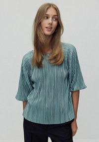 STOCKH LM CHARLOTTE PLEATED BLOUSE - Pusero - stormy sea