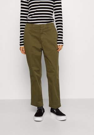 GAP Petite DOWNTOWN - Παντελόνι - army green