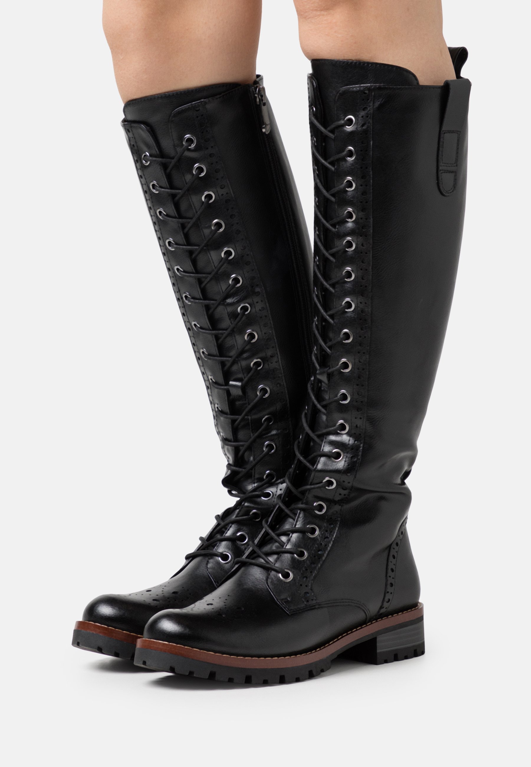 Bottes à lacets femme - Chaussures