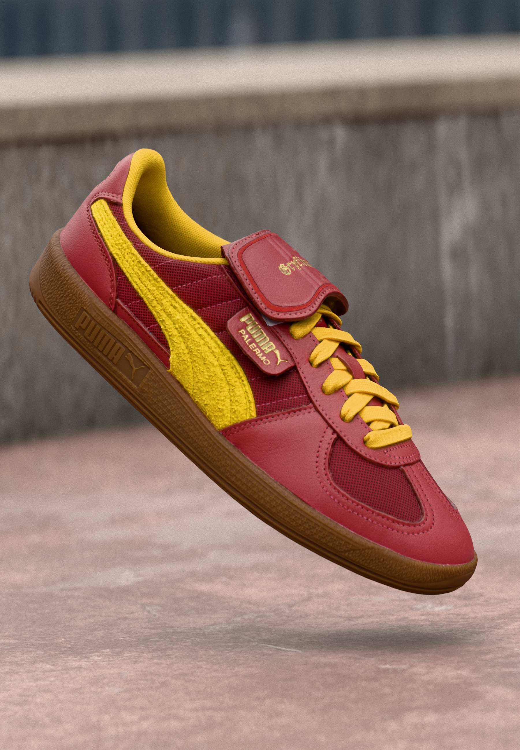 Puma PALERMO HARRY POTTER - Sneaker low - dark crimson
