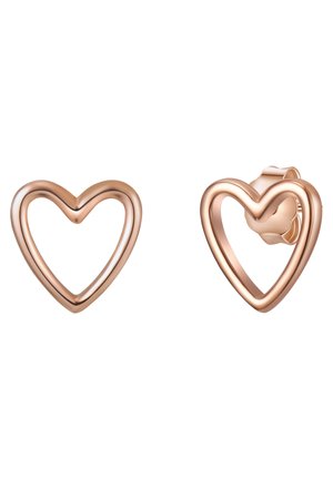 HERZ - Ohrringe - rose gold-coloured