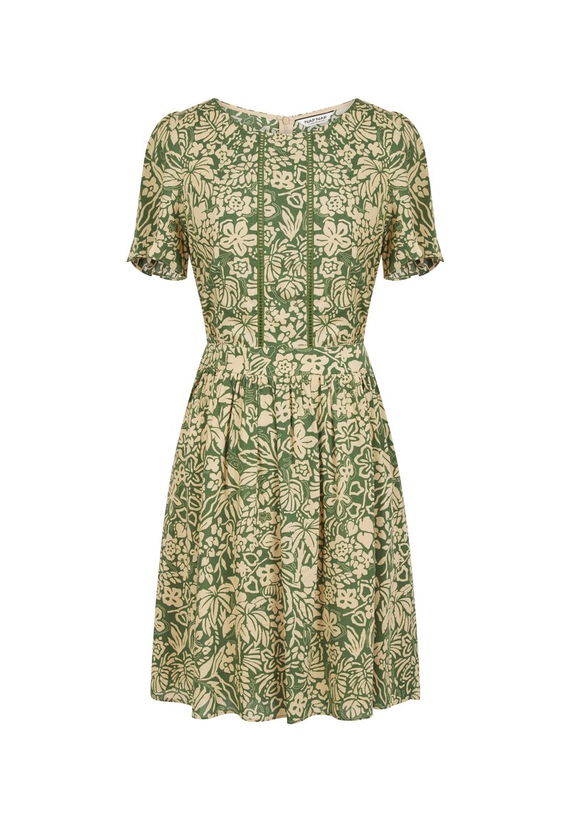 Naf Naf Jurk groen Naf Naf Jurk groen