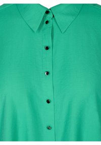 Zizzi Button-down blouse - green
