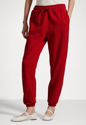 LUNAR NEW YEAR FLEECE SWEATPANT - Tepláky - red