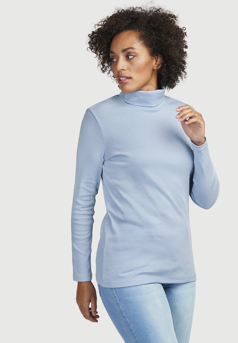 Cellbes of Sweden ROLL NECK - Langarmshirt - light blue