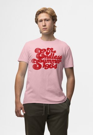 Henry Tiger, THE ENDLESS SUMMER RETRO MOVIE TITLE - T-shirts print - orchid pink