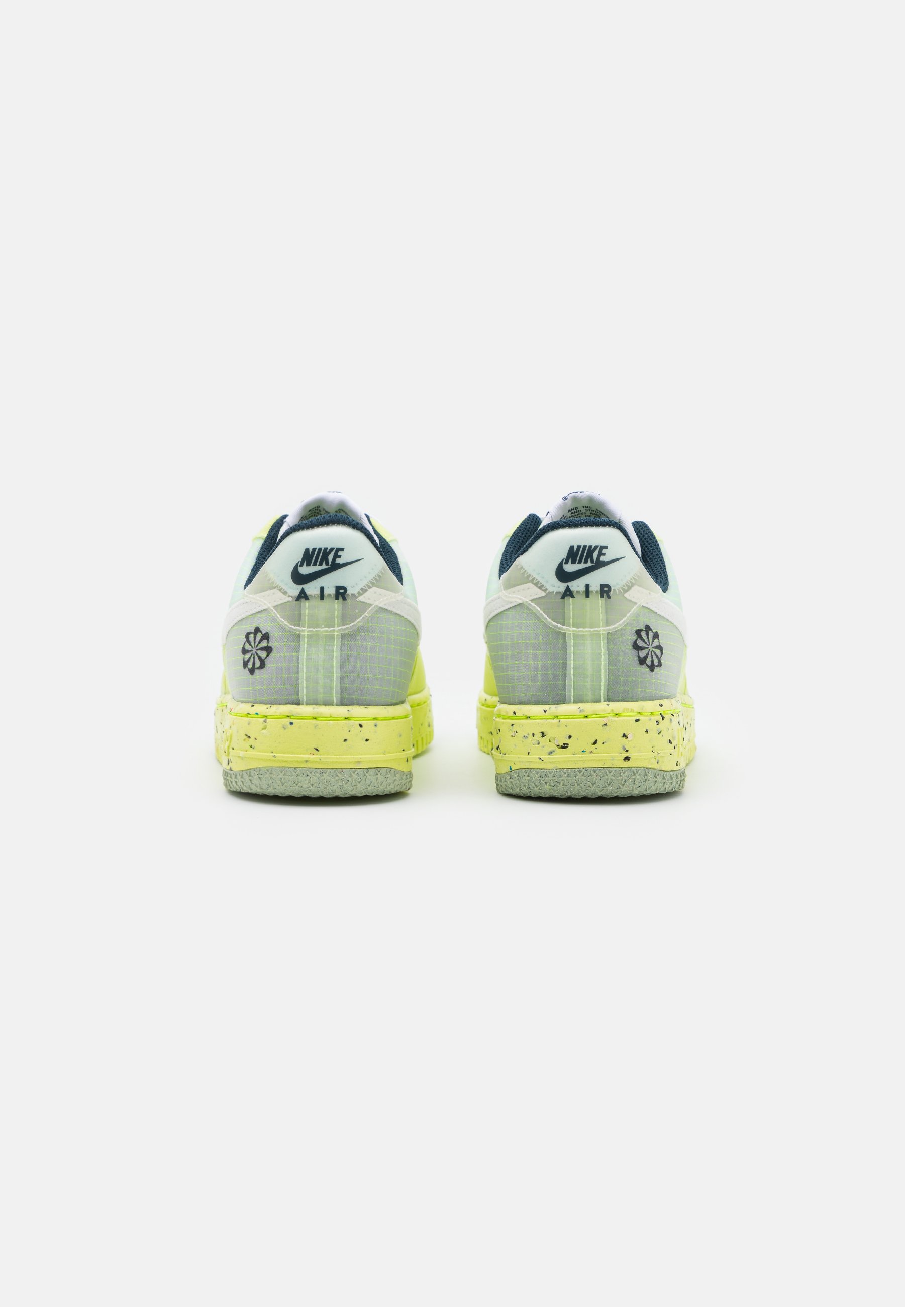 Nike Sportswear AIR FORCE 1 CRATER - Zapatillas - light lemon twist/white/armory  navy/multicolor - Zalando.es