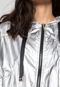 Liu Jo Jeans Giubbotto Bomber - silver-coloured