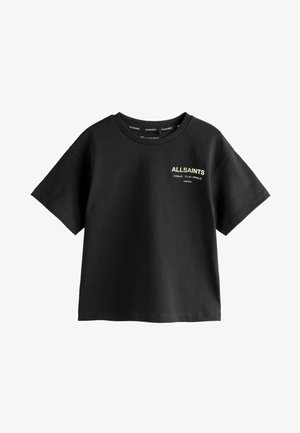 REGULAR FIT - CREW - Majica kratkih rukava s printom - black gold