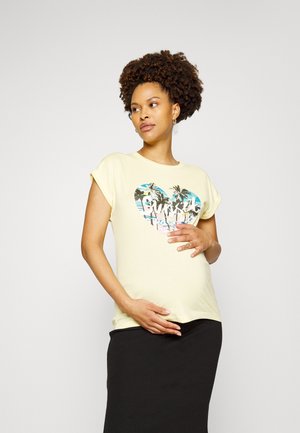 MLVACA TOP  - T-shirt estampada - french vanilla
