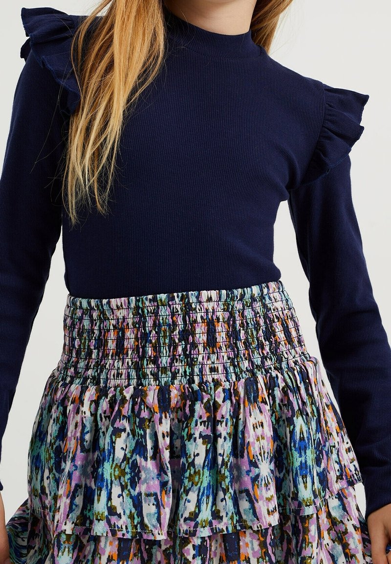 WE Fashion Långärmad tröja - blue