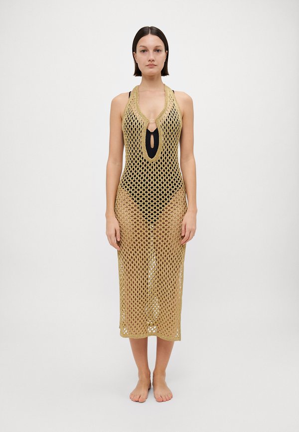 LONG DRESS - Beach accessory - gold