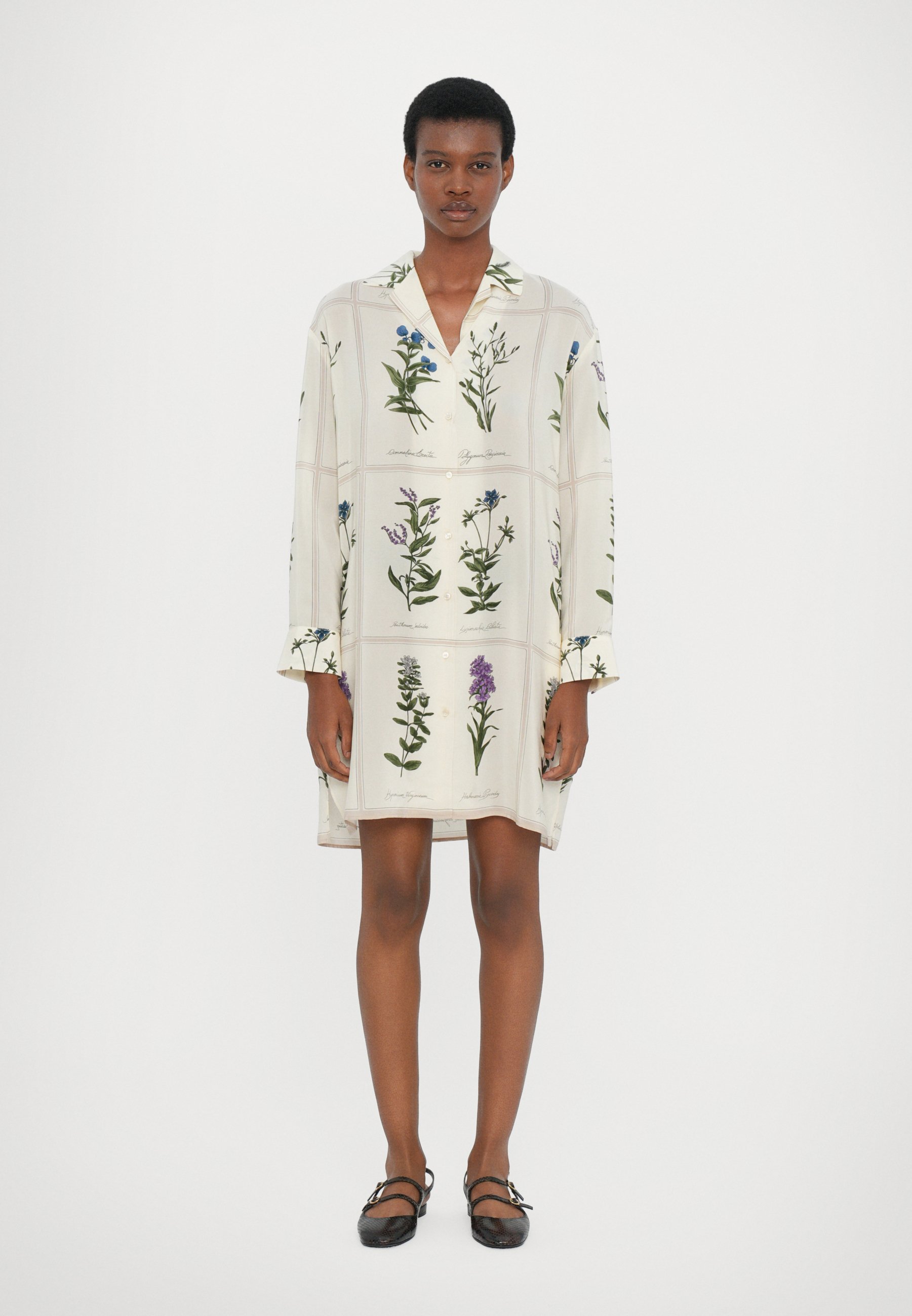 ◆25SS◆関送込【WEEKEND MAX MARA】ECCESSO*花柄*シャツドレス Weekend Max Mara Women's Eccesso Dress Beige | Size 46