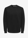 ONSCERES CREW NECK - Felpa - schwarz
