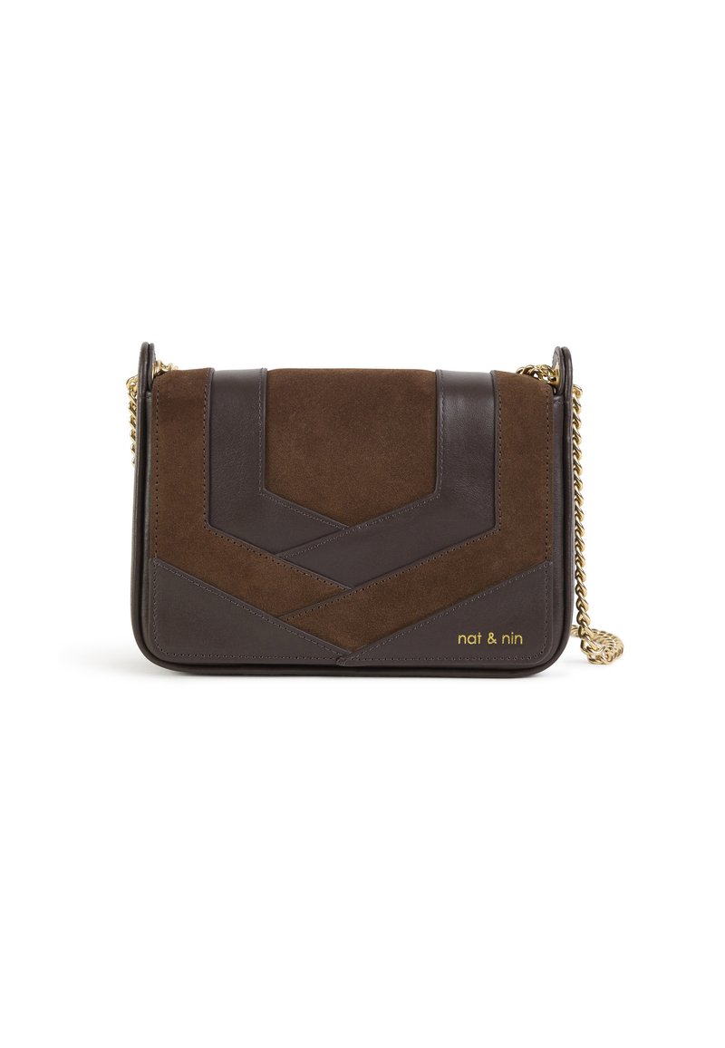 nat & nin CAPRI - Borsa a tracolla - dark brown
