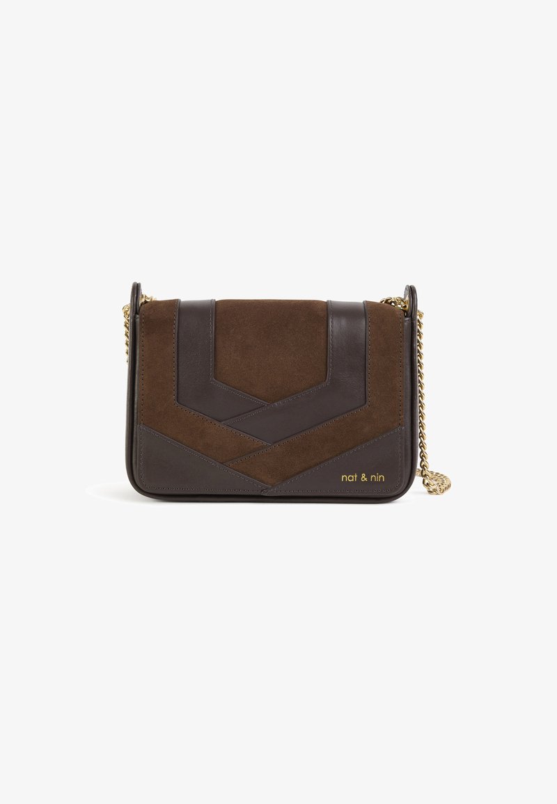 nat & nin CAPRI - Borsa a tracolla - dark brown