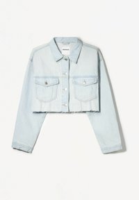 CROPPED - Jeansjacke - light blue