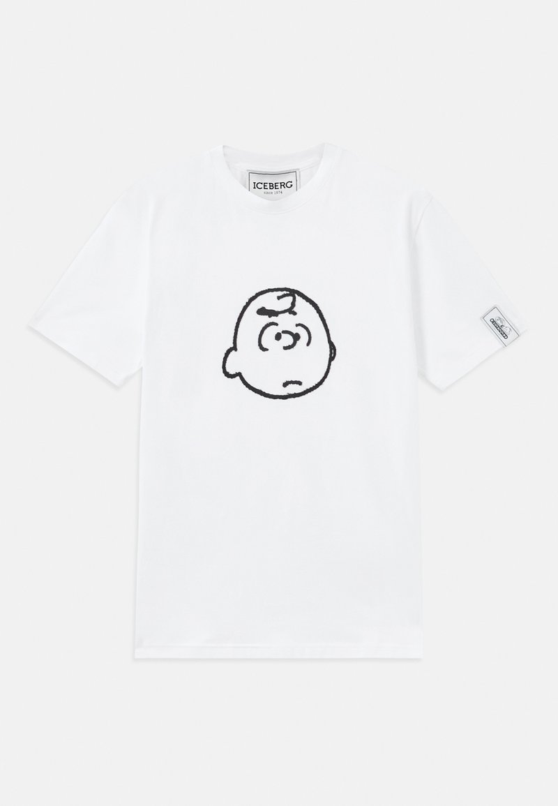 Iceberg T-shirt print wit