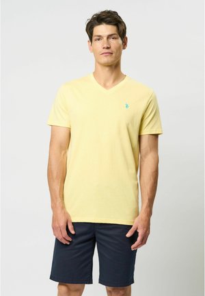 U.S. Polo Assn. CEM - Basic T-shirt - pale banana