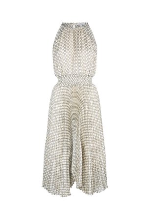 Morgan, MORGAN MORGAN DRESS WITH HALTER NECK - Robe de jour - multicolore
