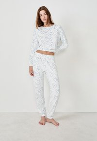 DOWY - Nachtwäsche Hose - white