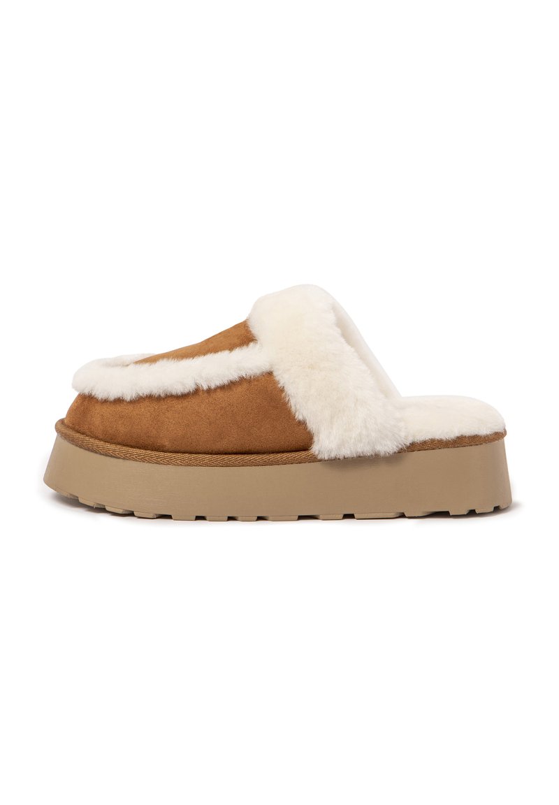 Nuvola ALASKA - Pantuflas - chestnut