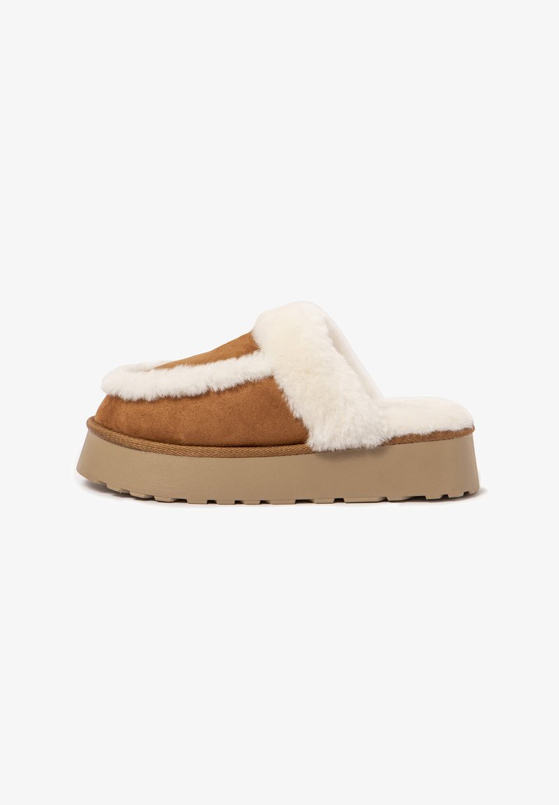 Nuvola ALASKA - Pantuflas - chestnut