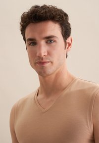 Seidensticker V NECK SLEEVELESS - Maglietta intima - brown