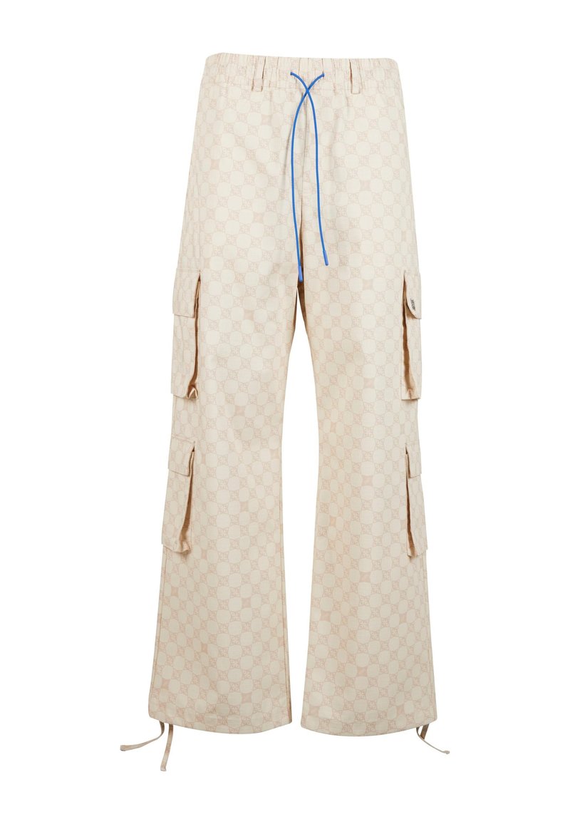 PEQUS MONOGRAM - Cargo trousers - white sand/off-white - Zalando.co.uk