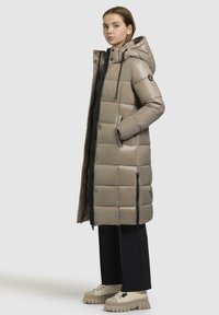 khujo STEPPMANTEL SHANE2-YM - Cappotto invernale - champagne beige