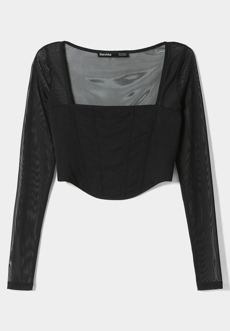 Bershka Blouse zwart