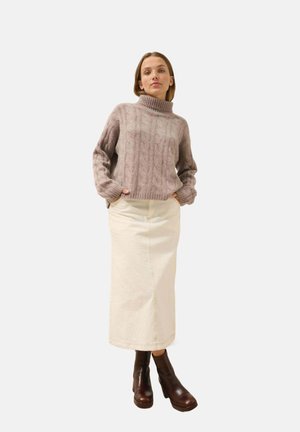Pullover - heather caribou