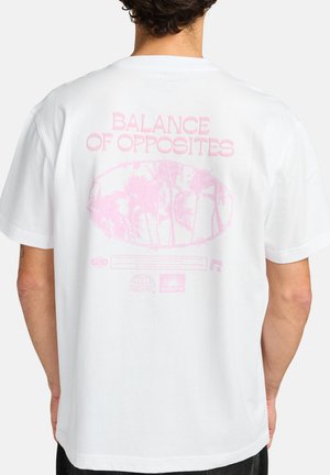 Print T-shirt - wht