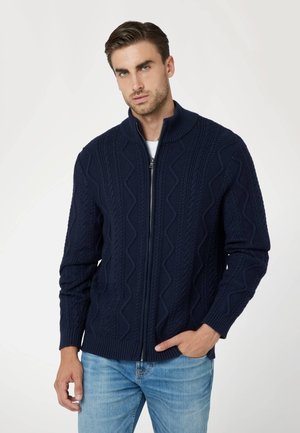 REISSVERSCHLUSS - Cardigan - blau