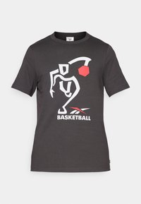 ATTACK TEE - T-shirts print - washed black
