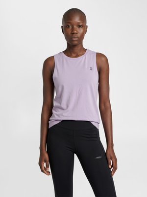 Hummel, HUMMEL HMLSOFT OPEN BACK W TOP - Top - gray ridge