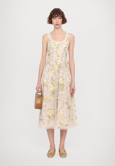 Needle & Thread FLORINE SCOOP NECK BALLERINA DRESS - Apģērbs svinīgiem gadījumiem - cream