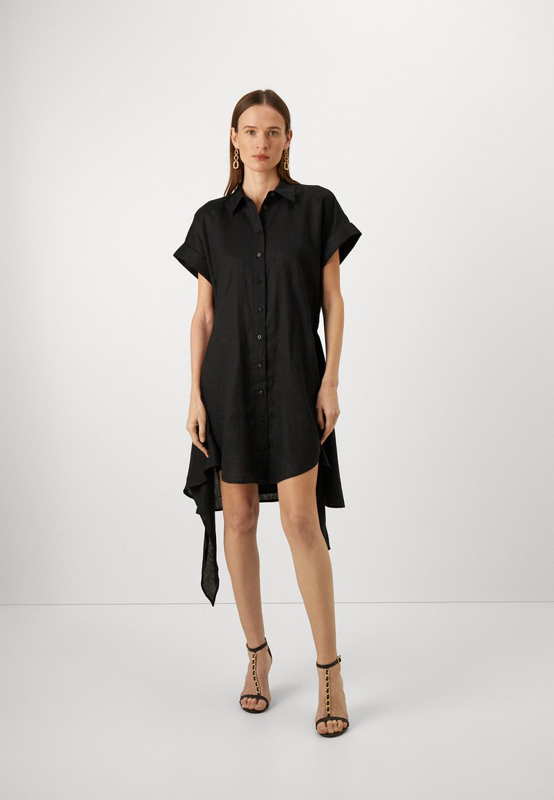 Lauren Ralph Lauren KAYTEAH SHORT SLEEVE DRESS Shirt dress black