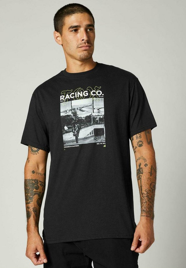 DECRYPTED - Camiseta estampada - black