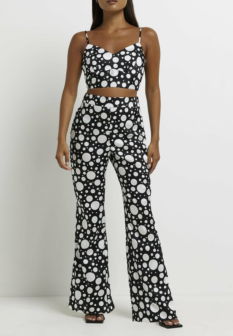 River Island Petite Broek zwart