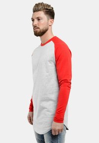 Blackskies BASEBALL  - Hosszú ujjú felső - ash grey red