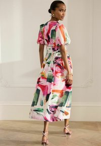 Next PUFF SLEEVE BUTTON DOWN  - Robe de jour - pink abstract print