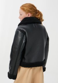 Terranova Giacca in similpelle - nero